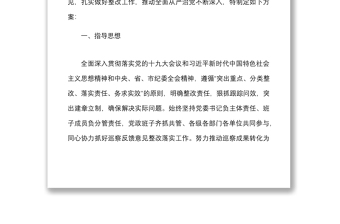 2024巡察整改方案乡镇党委关于区委社区巡察反馈意见问题整改方案的报告范本工作方案